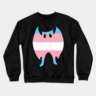 Mothman trans pride Crewneck Sweatshirt